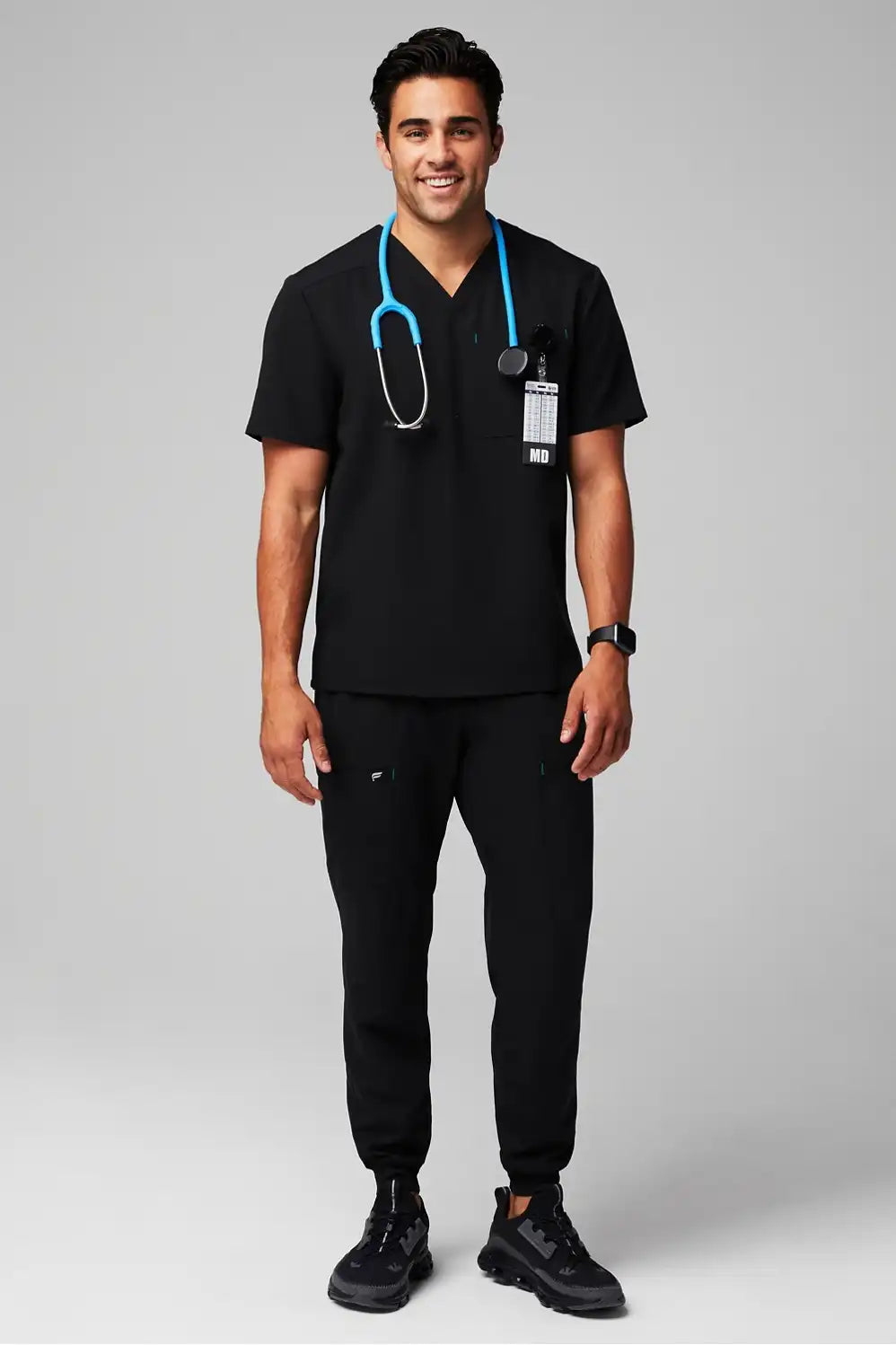 Helix 1-Pocket Scrub Top