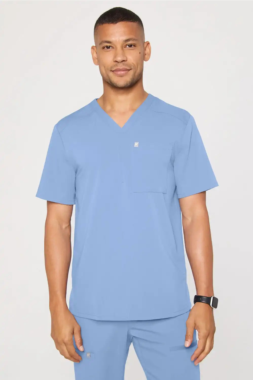Helix 1-Pocket Scrub Top