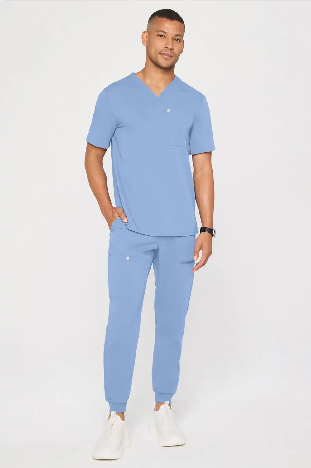 Helix 1-Pocket Scrub Top