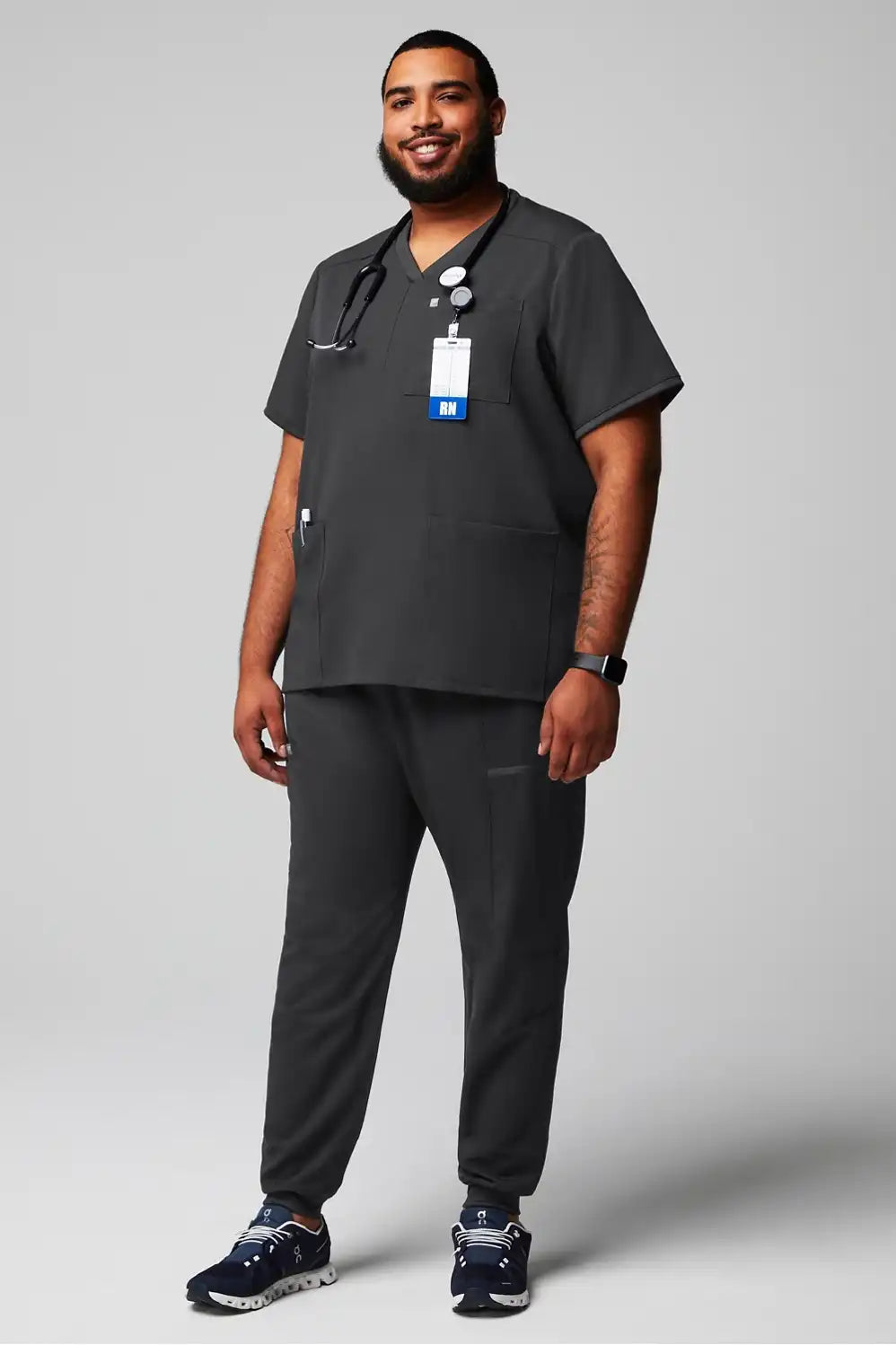 Max 4-Pocket Scrub Top