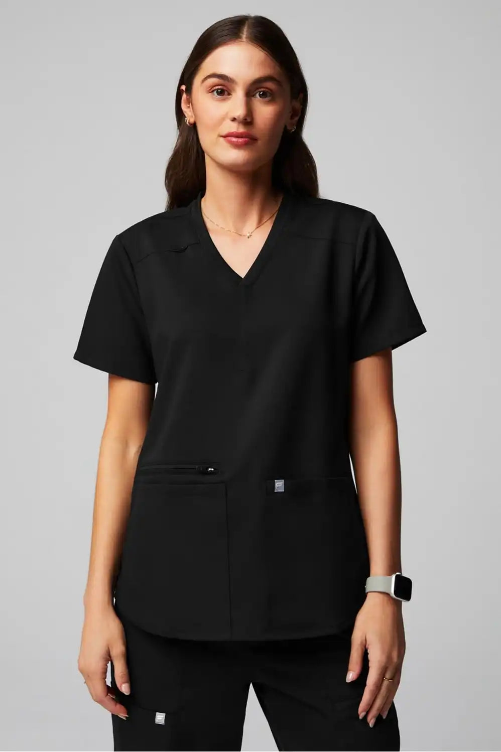 Mode 4-Pocket Scrub Top Main image