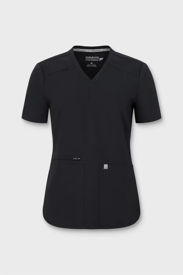Mode 4-Pocket Scrub Top