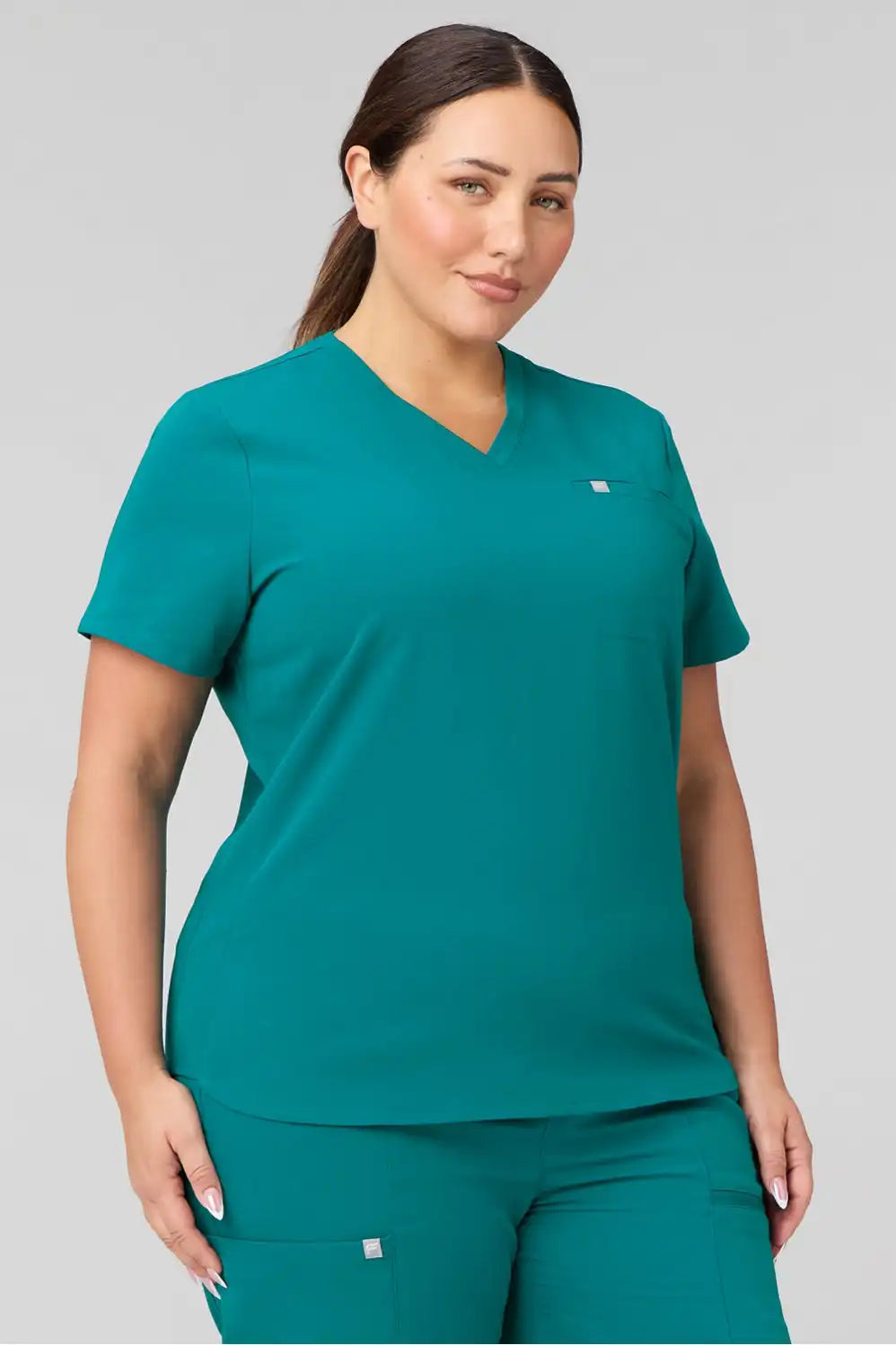 Vital 1-Pocket Scrub Top (Petite Fit)