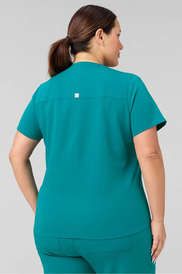 Vital 1-Pocket Scrub Top (Petite Fit)