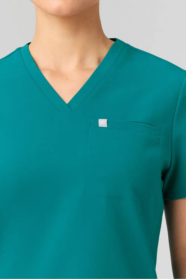 Vital 1-Pocket Scrub Top (Petite Fit)