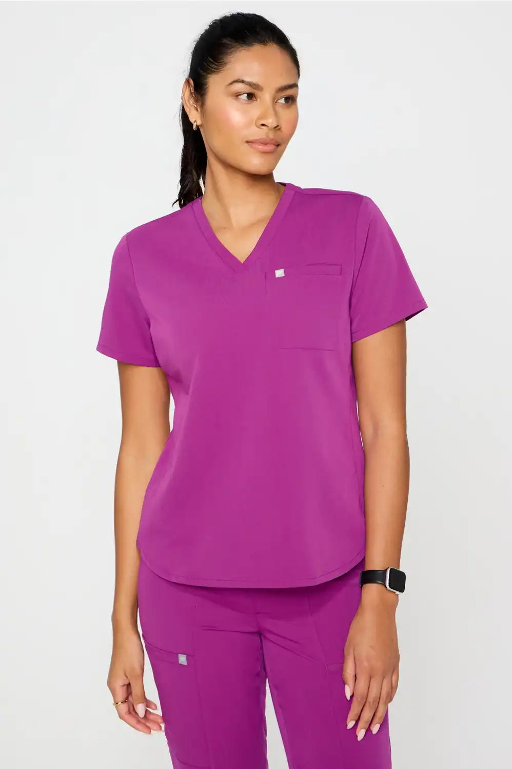 Vital 1-Pocket Scrub Top (Petite Fit) Main image