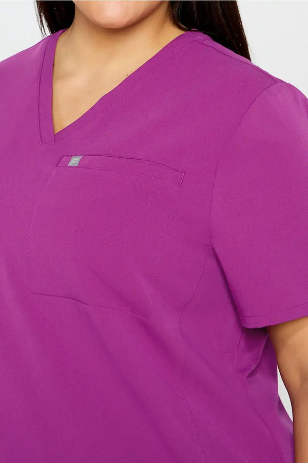 Vital 1-Pocket Scrub Top (Petite Fit)