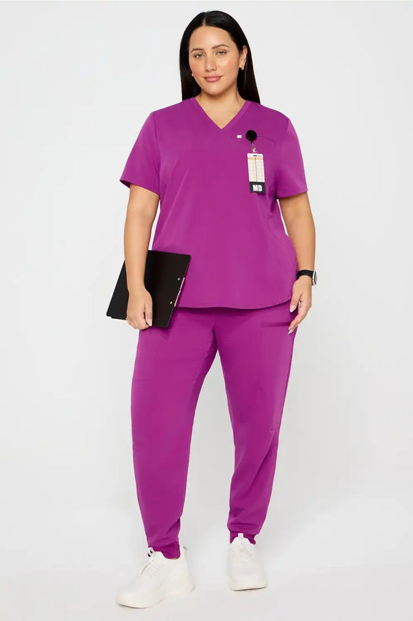 Vital 1-Pocket Scrub Top (Petite Fit)