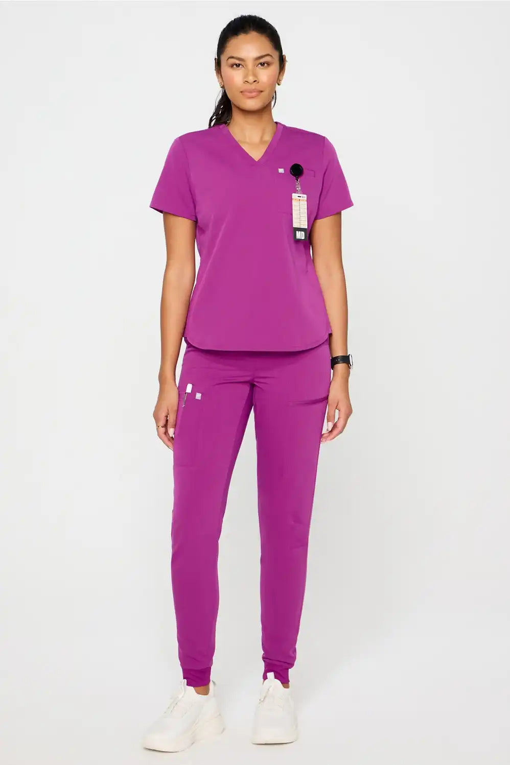 Vital 1-Pocket Scrub Top (Petite Fit)