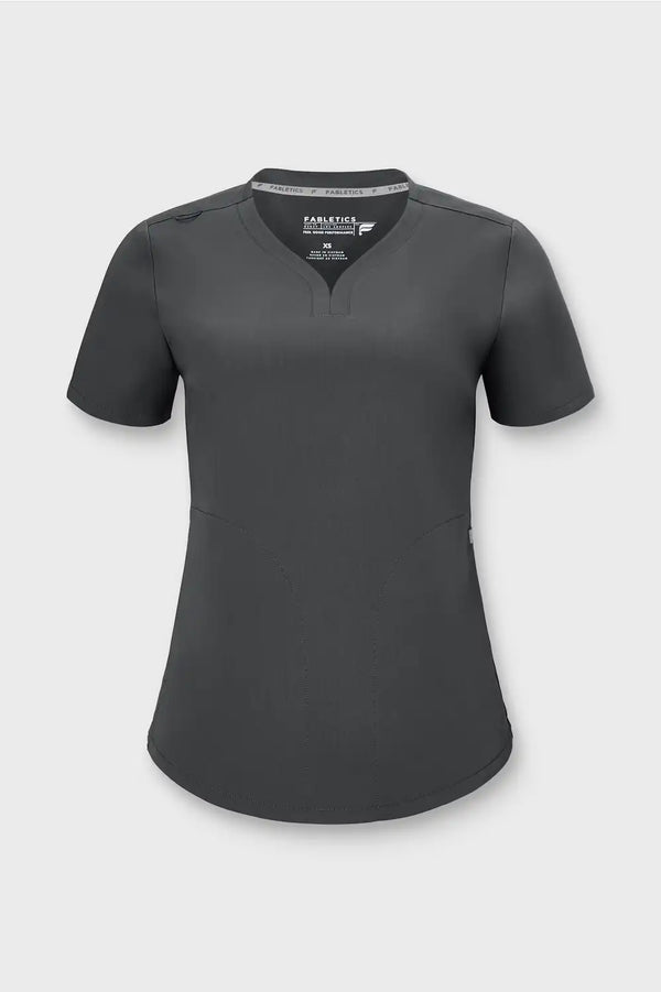 Petal 3-Pocket Scrub Top