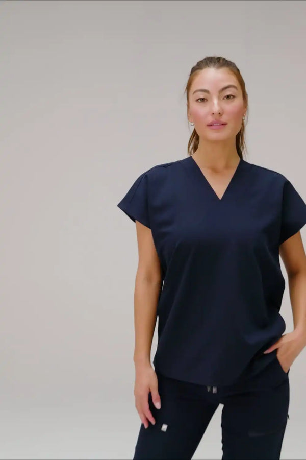 360° Built-In Bra Scrub Top