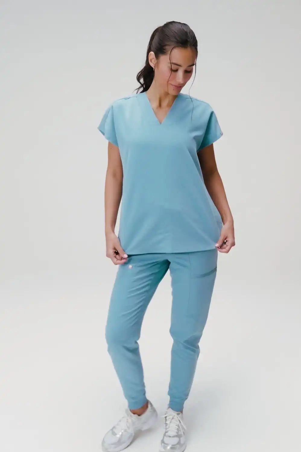 360° Built-In Bra Scrub Top