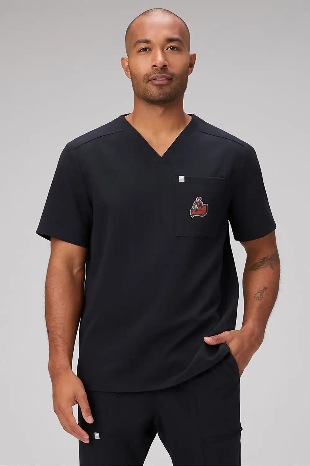 Cal State Northridge Helix 1-Pocket Scrub Top Main image