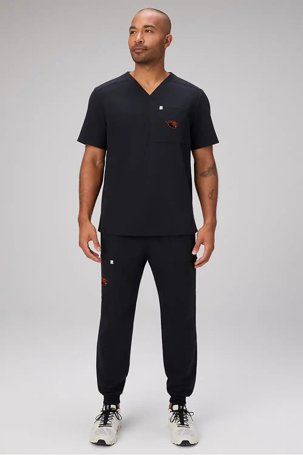Oregon State University Helix 1-Pocket Scrub Top