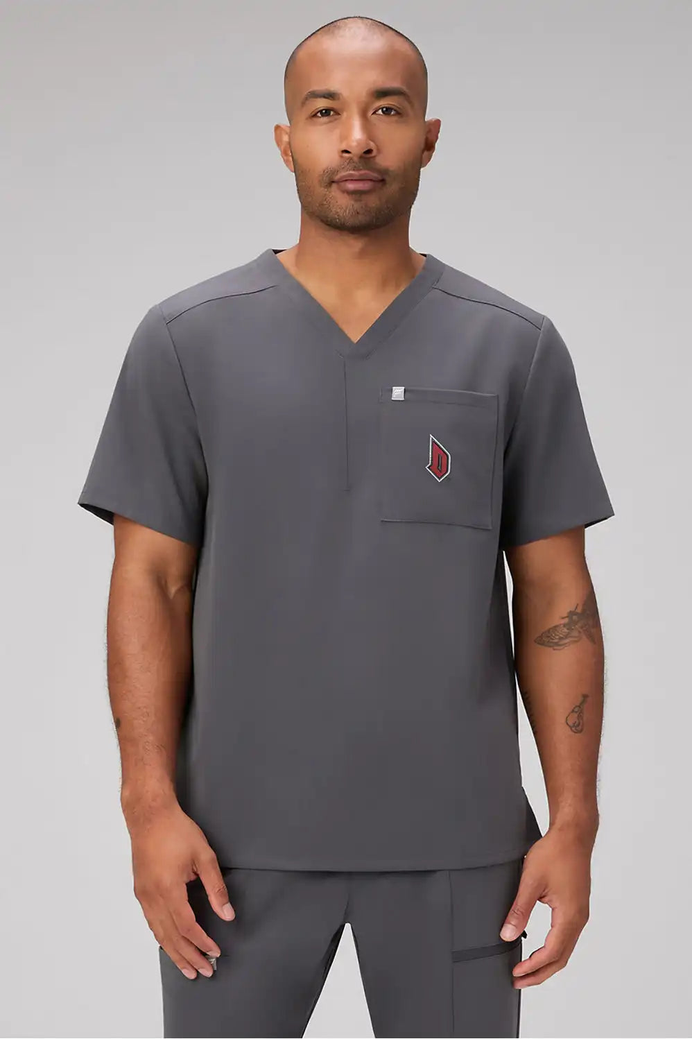 Duquesne University Helix 1-Pocket Scrub Top