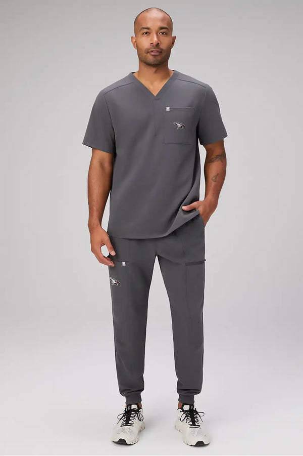 North Carolina Central University Helix 1-Pocket Scrub Top