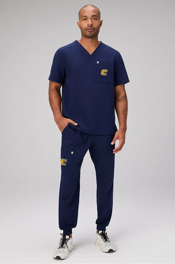 University Of Tennessee At Chattanooga Helix 1-Pocket Scrub Top