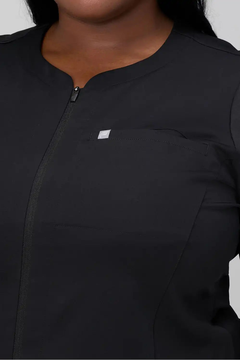 Rise Zip Scrub Tunic