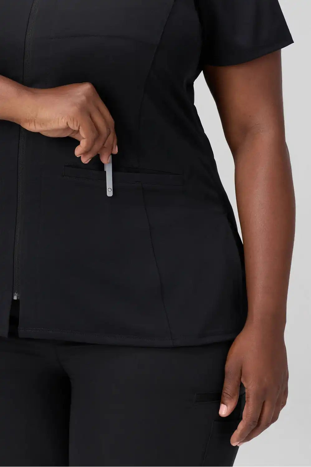 Rise Zip Scrub Tunic