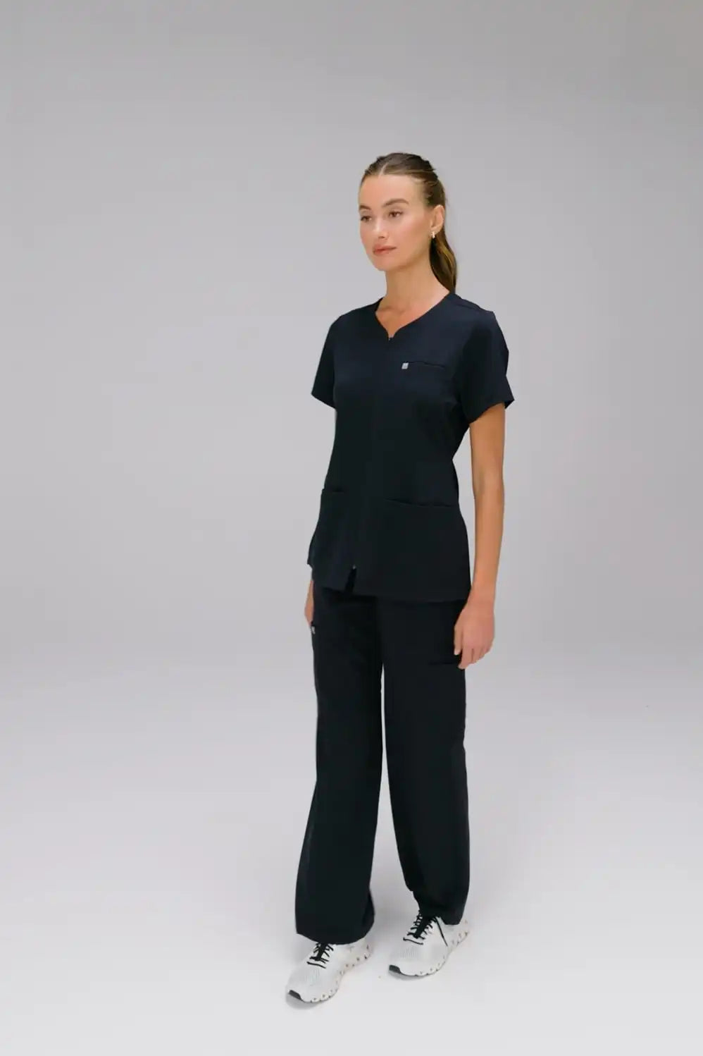 Rise Zip Scrub Tunic