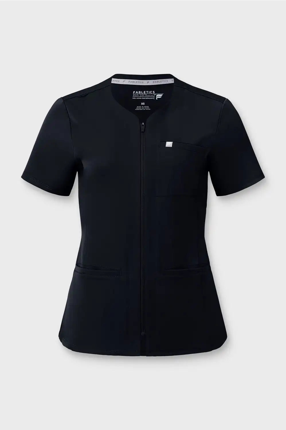 Rise Zip Scrub Tunic
