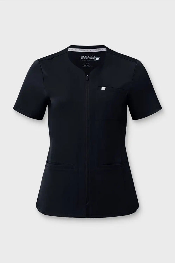 Rise Zip Scrub Tunic