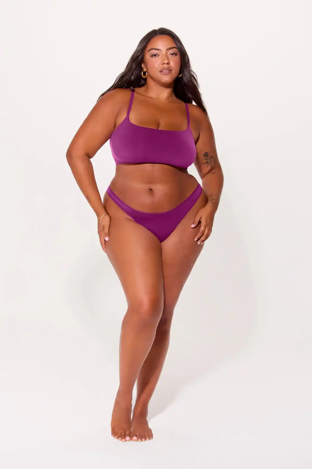 Stretchy Fit Scoop Bralette 3-Pack